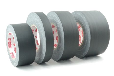 max matt black fabric gaffer tape 