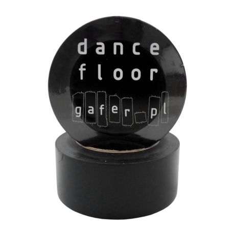 Dance Floor PVC black matt tape